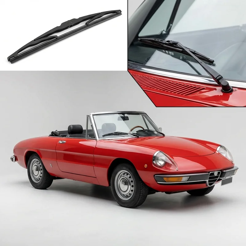 Driver Side Wiper Blade for Alfa Romeo Duetto 1600 (1966 - 1968) - 1